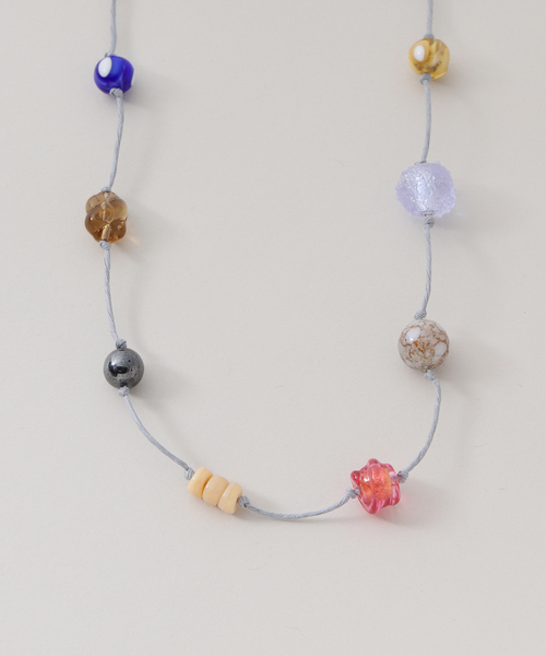 IENA（イエナ）の「Sisi Joia/シシジョイア 別注 EX ストーンネックレス（ネックレス・レディース・ブラウン/ライトグレー/ブラック/ベージュ・FREE）」の18枚目の写真