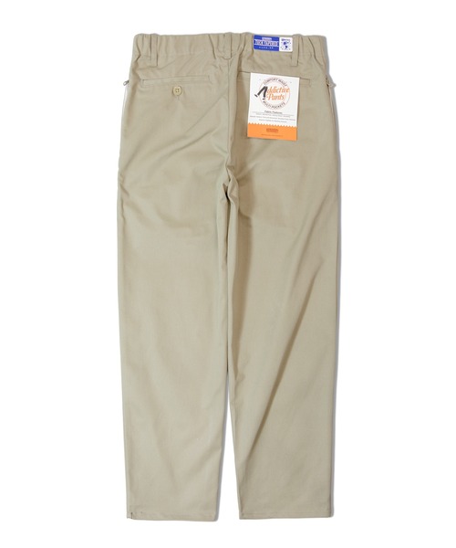 UNIVERSAL OVERALL（ユニバーサルオーバーオール）の「UNIVERSAL OVERALL Adictive TUCK TAPERD（その他パンツ・メンズ・チャコール/ブラック/ベージュ・32inch/30inch/34inch）」の10枚目の写真