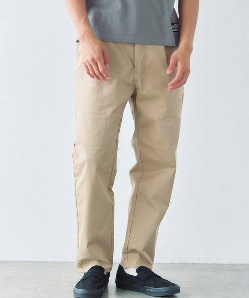 UNIVERSAL OVERALL(ユニバーサルオーバーオール)の「UNIVERSAL OVERALL Adictive TUCK TAPERD(その他パンツ・メンズ・チャコール/ブラック/ベージュ・32inch/30inch/34inch)」の19枚目の写真