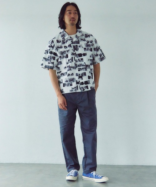 UNIVERSAL OVERALL(ユニバーサルオーバーオール)の「UNIVERSAL OVERALL Adictive TUCK TAPERD(その他パンツ・メンズ・チャコール/ブラック/ベージュ・32inch/30inch/34inch)」の18枚目の写真