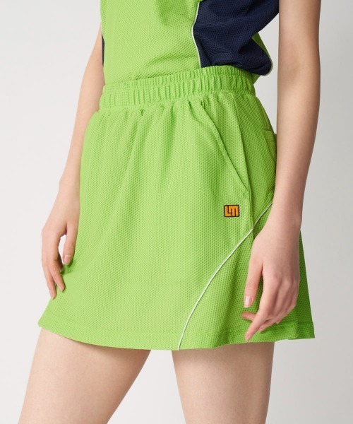 Loudmouth(ラウドマウス)の「LOUDMOUTH/ラウドマウス ゴルフウェア 吸汗速乾 UVカット メッシュリブ フレアスカート(スカート・レディース・ライトイエロー/オレンジ/ネイビー/ホワイト・S/M/L/LL)」の20枚目の写真