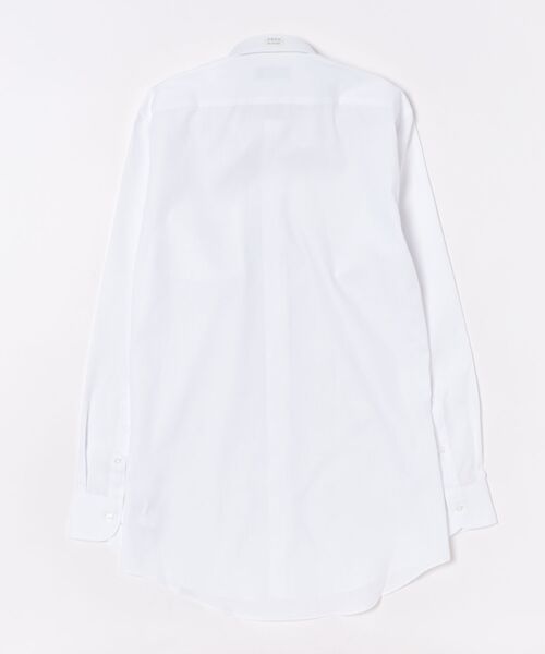 TOKYO SHIRTS(トウキョウシャツ)の「形態安定ノンアイロン ボタンダウン 長袖ビジネスワイシャツ(大きいサイズ・長いサイズ)(ビジネスシャツ・メンズ・ホワイト・首回り39cm-裄丈88cm/首回り41cm-裄丈90cm/首回り42cm-裄丈90cm/首回り43cm-裄丈90cm/首回り45cm-裄丈82cm/首回り45cm-裄丈86cm/首回り45cm-裄丈90cm/首回り47cm-裄丈86cm/首回り47cm-裄丈90cm)」の7枚目の写真