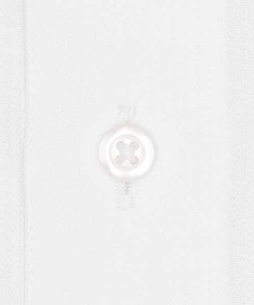 TOKYO SHIRTS(トウキョウシャツ)の「形態安定ノンアイロン ボタンダウン 長袖ビジネスワイシャツ(大きいサイズ・長いサイズ)(ビジネスシャツ・メンズ・ホワイト・首回り39cm-裄丈88cm/首回り41cm-裄丈90cm/首回り42cm-裄丈90cm/首回り43cm-裄丈90cm/首回り45cm-裄丈82cm/首回り45cm-裄丈86cm/首回り45cm-裄丈90cm/首回り47cm-裄丈86cm/首回り47cm-裄丈90cm)」の4枚目の写真