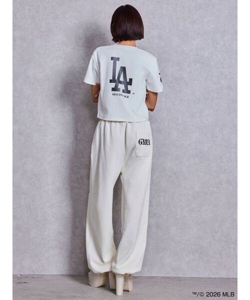 NEW ERA(ニューエラ)の「【MLB × New Era×GYDA】スウェットパンツ(スウェットパンツ・レディース・ブラック/オフホワイト/アイボリー・FREE)」の16枚目の写真