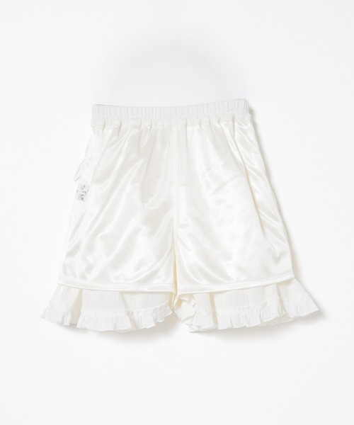 Honeys(ハニーズ)の「裏地パンツ付ティアードスカート(スカート・キッズ・ホワイト/アイボリー/ブラック・150cm/L/M/S)」の21枚目の写真