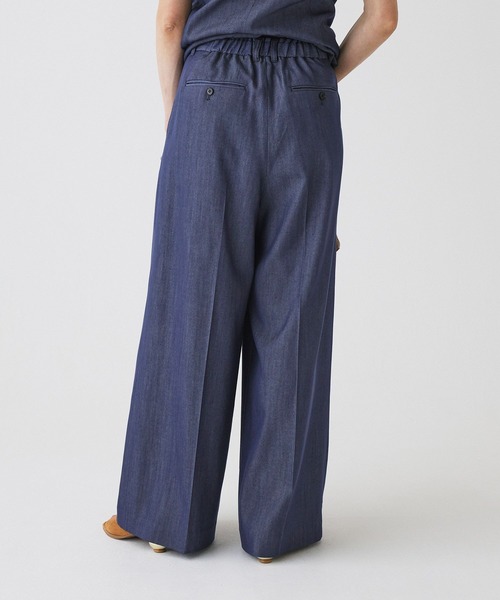 BABYLONE（バビロン）の「ソフトレーヨンデニムパンツ（その他パンツ・レディース・ブルー・36inch/34inch）」の4枚目の写真