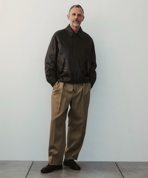 THE TOKYO（ザトウキョウ）の「【THE GRAND LEATHERS/ザ・グランレザーズ】 COLOMER A2 FLIGHT JACKET（ライダースジャケット・メンズ・ブラック・44/48）」の9枚目の写真