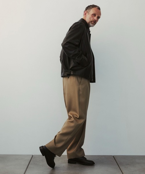 THE TOKYO（ザトウキョウ）の「【THE GRAND LEATHERS/ザ・グランレザーズ】 COLOMER A2 FLIGHT JACKET（ライダースジャケット・メンズ・ブラック・44/48）」の8枚目の写真