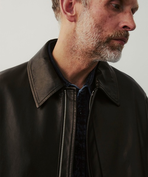 THE TOKYO（ザトウキョウ）の「【THE GRAND LEATHERS/ザ・グランレザーズ】 COLOMER A2 FLIGHT JACKET（ライダースジャケット・メンズ・ブラック・44/48）」の13枚目の写真