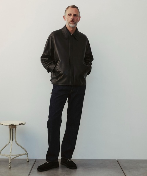 THE TOKYO（ザトウキョウ）の「【THE GRAND LEATHERS/ザ・グランレザーズ】 COLOMER A2 FLIGHT JACKET（ライダースジャケット・メンズ・ブラック・44/48）」の4枚目の写真