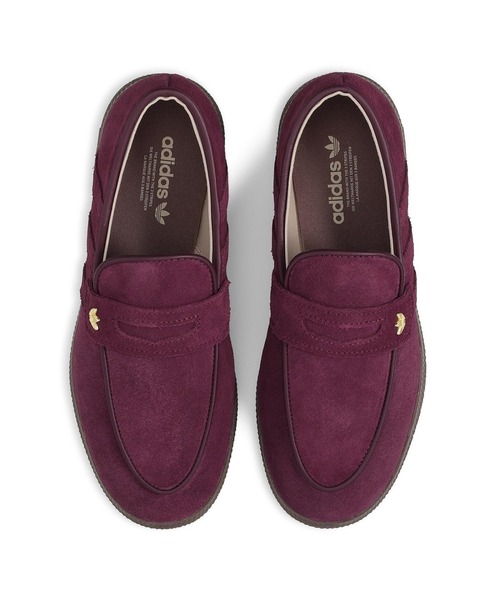 adidas(アディダス)の「HANDBALL SPEZIAL LOAFER W KK2780(ローファー・レディース・レッド・22.0cm/22.5cm/23.0cm/23.5cm/24.0cm/24.5cm/25.5cm/26.0cm/26.5cm/27.0cm/27.5cm/28.0cm/28.5cm/25.0cm)」の4枚目の写真