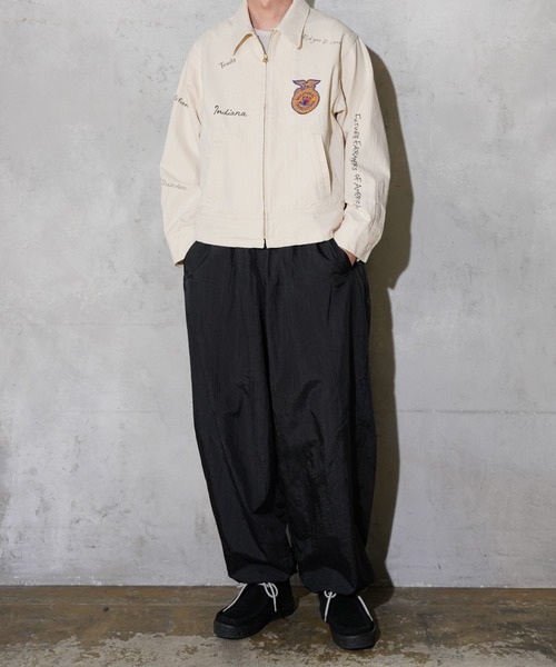 THRIFTY LOOK(スリフティールック)の「THRIFTY LOOK / スリフティールック HBT MEMORIAL FFA JACKET ヘリンボーンツイル メモリアル FFAジャケット(ブルゾン・メンズ・ナチュラル・SMALL/MEDIUM/LARGE)」の4枚目の写真