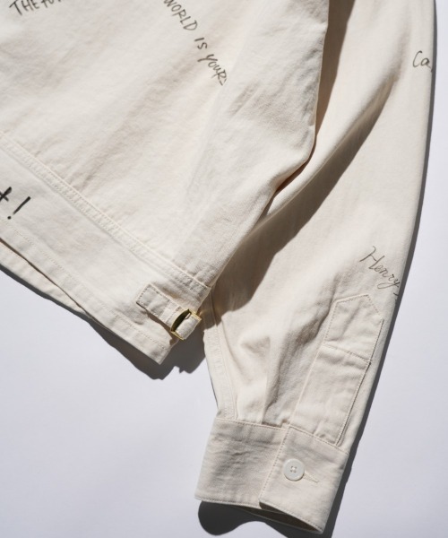 THRIFTY LOOK(スリフティールック)の「THRIFTY LOOK / スリフティールック HBT MEMORIAL FFA JACKET ヘリンボーンツイル メモリアル FFAジャケット(ブルゾン・メンズ・ナチュラル・SMALL/MEDIUM/LARGE)」の19枚目の写真
