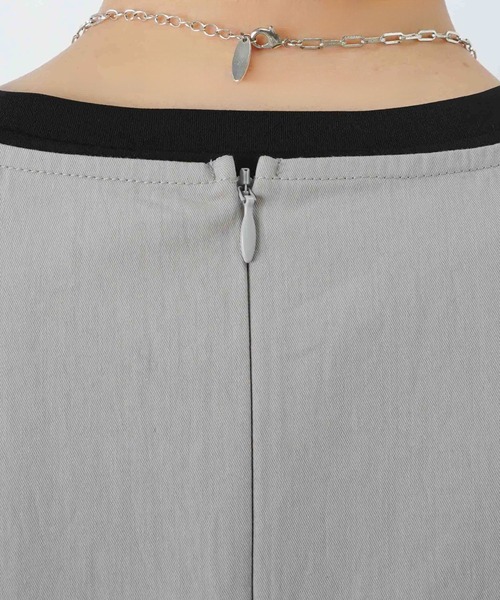 LUCA/LADY LUCK LUCA（ルカ/レディラックルカ）の「LC/LLL タックスカートライクサロペットパンツ（サロペット/オーバーオール・レディース・ライトベージュ/グレー・FREE）」の11枚目の写真