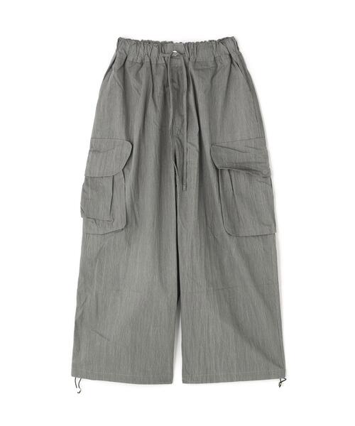 BEAVER(ビーバー)の「B omnivore/ビーオムニボー NC CARGO PANTS(カーゴパンツ・メンズ・グレー/ブラック・S/M)」の2枚目の写真