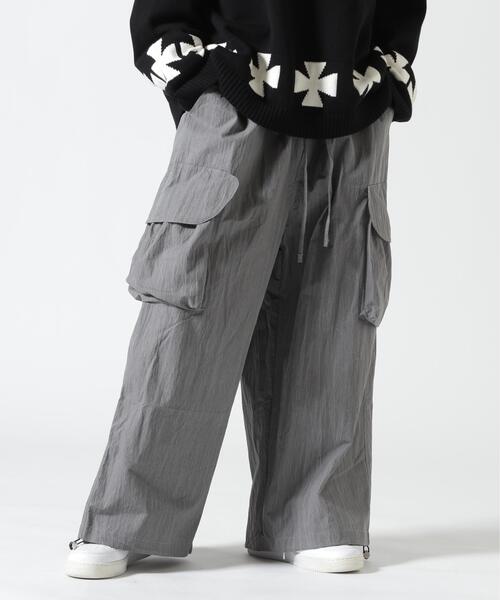 BEAVER(ビーバー)の「B omnivore/ビーオムニボー NC CARGO PANTS(カーゴパンツ・メンズ・グレー/ブラック・S/M)」の12枚目の写真