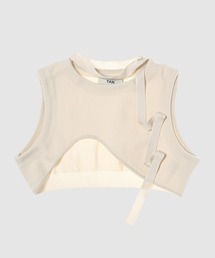 TAN | CURVED HEM KNIT TOPS(ニット/セーター)