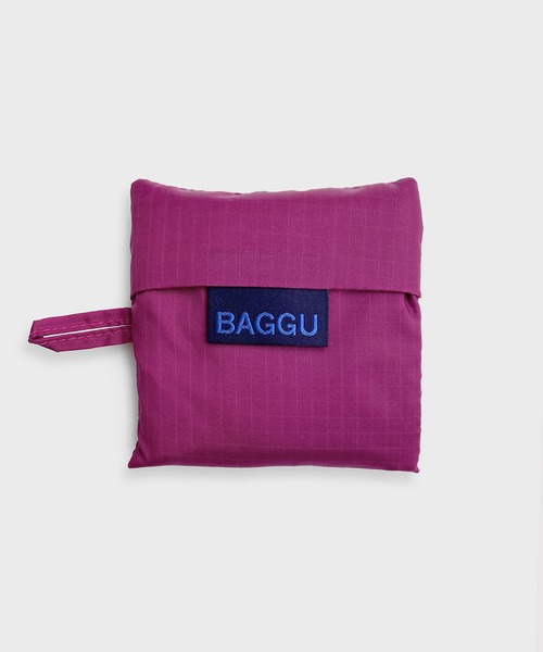 BAGGU（バグー）の「BABY BAGGU 620.フューシャ（エコバッグ/サブバッグ・レディース・フューシャピンク・FREE）」の2枚目の写真