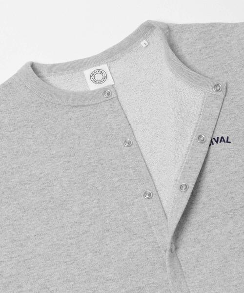 ORCIVAL(オーシバル)の「ORCIVAL CREW NECK CARDIGAN(カーディガン/ボレロ・レディース・グレー/ブラック/オレンジ・1)」の5枚目の写真