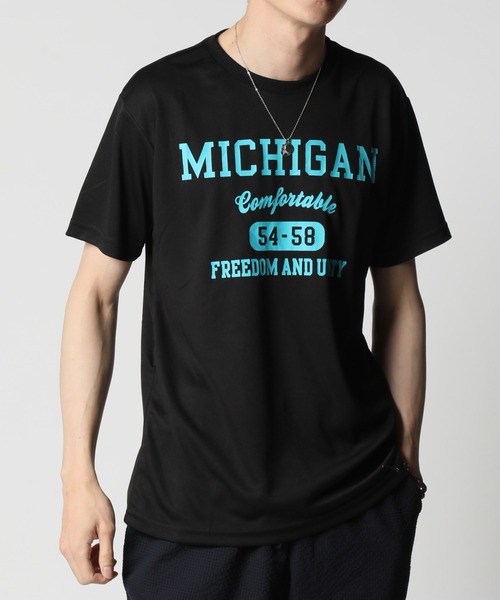 ARCADE(アーケード)の「吸汗速乾 ドライメッシュ素材 アメカジ リンガー 半袖Tシャツ(Tシャツ/カットソー・メンズ・ホワイト系その他3/ブラック系その他4/レッド系その他/ホワイト系その他/グレー系その他2/グレー系その他3/グレー系その他4/グリーン系その他3/ブルー系その他/ホワイト系その他2/ホワイト系その他4/ブラック系その他/ブラック系その他3/グリーン系その他4/レッド系その他2/ブラック系その他2/グレー系その他/ブルー系その他2/ブルー系その他3/ブルー系その他4・M/L/LL/3L)」の1枚目の写真