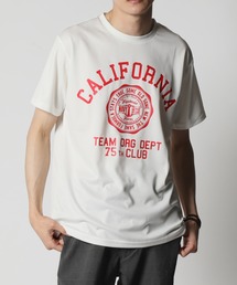 ARCADE（アーケード）の「吸汗速乾 ドライメッシュ素材 アメカジ リンガー 半袖Tシャツ（Tシャツ/カットソー）」