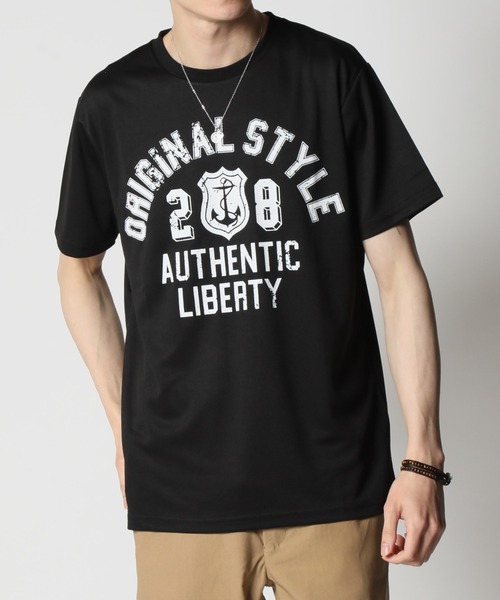 ARCADE(アーケード)の「吸汗速乾 ドライメッシュ素材 アメカジ リンガー 半袖Tシャツ(Tシャツ/カットソー・メンズ・ホワイト系その他3/ブラック系その他4/レッド系その他/ホワイト系その他/グレー系その他2/グレー系その他3/グレー系その他4/グリーン系その他3/ブルー系その他/ホワイト系その他2/ホワイト系その他4/ブラック系その他/ブラック系その他3/グリーン系その他4/レッド系その他2/ブラック系その他2/グレー系その他/ブルー系その他2/ブルー系その他3/ブルー系その他4・M/L/LL/3L)」の7枚目の写真