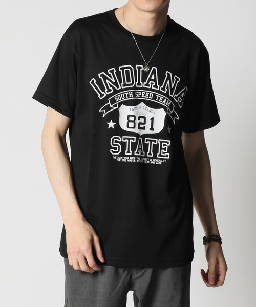 ARCADE(アーケード)の「吸汗速乾 ドライメッシュ素材 アメカジ リンガー 半袖Tシャツ(Tシャツ/カットソー・メンズ・ホワイト系その他3/ブラック系その他4/レッド系その他/ホワイト系その他/グレー系その他2/グレー系その他3/グレー系その他4/グリーン系その他3/ブルー系その他/ホワイト系その他2/ホワイト系その他4/ブラック系その他/ブラック系その他3/グリーン系その他4/レッド系その他2/ブラック系その他2/グレー系その他/ブルー系その他2/ブルー系その他3/ブルー系その他4・M/L/LL/3L)」の8枚目の写真