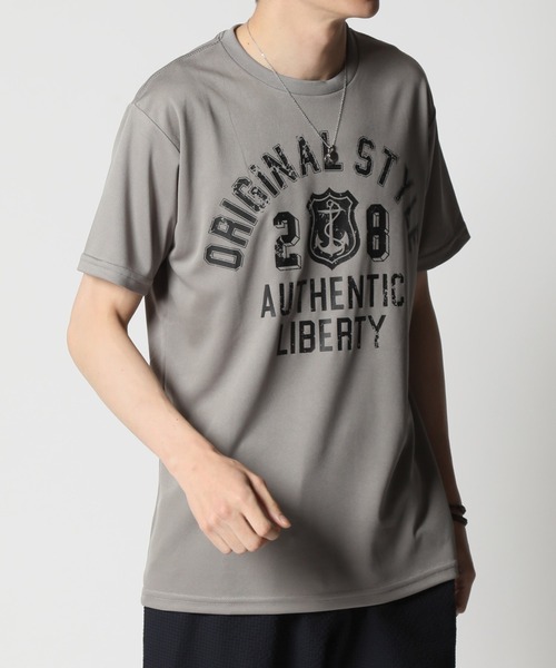 ARCADE(アーケード)の「吸汗速乾 ドライメッシュ素材 アメカジ リンガー 半袖Tシャツ(Tシャツ/カットソー・メンズ・ホワイト系その他3/ブラック系その他4/レッド系その他/ホワイト系その他/グレー系その他2/グレー系その他3/グレー系その他4/グリーン系その他3/ブルー系その他/ホワイト系その他2/ホワイト系その他4/ブラック系その他/ブラック系その他3/グリーン系その他4/レッド系その他2/ブラック系その他2/グレー系その他/ブルー系その他2/ブルー系その他3/ブルー系その他4・M/L/LL/3L)」の11枚目の写真