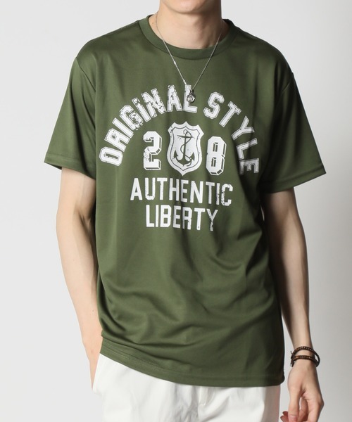 ARCADE(アーケード)の「吸汗速乾 ドライメッシュ素材 アメカジ リンガー 半袖Tシャツ(Tシャツ/カットソー・メンズ・ホワイト系その他3/ブラック系その他4/レッド系その他/ホワイト系その他/グレー系その他2/グレー系その他3/グレー系その他4/グリーン系その他3/ブルー系その他/ホワイト系その他2/ホワイト系その他4/ブラック系その他/ブラック系その他3/グリーン系その他4/レッド系その他2/ブラック系その他2/グレー系その他/ブルー系その他2/ブルー系その他3/ブルー系その他4・M/L/LL/3L)」の13枚目の写真