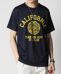 ARCADE（アーケード）の「吸汗速乾 ドライメッシュ素材 アメカジ リンガー 半袖Tシャツ（Tシャツ/カットソー）」