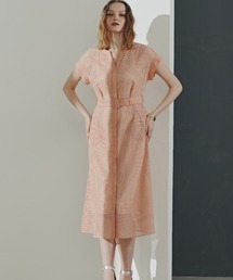 PINKY&DIANNE（ピンキーアンドダイアン）の「◆メッシュレースコンビワンピース（ワンピース）」