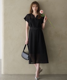 PINKY&DIANNE（ピンキーアンドダイアン）の「◆メッシュレースコンビワンピース（ワンピース）」