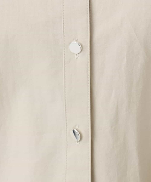 MK MICHEL KLEIN（エムケーミッシェルクラン）の「[UVカット/洗える]ハーフスリーブ シャツワンピース（ワンピース・レディース・ベージュ/ブラウン・38）」の22枚目の写真