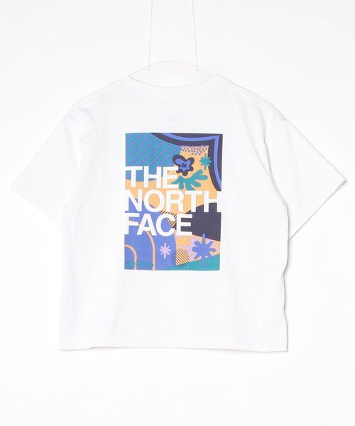 THE NORTH FACE（ザノースフェイス）の「ザ ノース フェイス THE NORTH FACE S/S Back Graphic Wide Tee ショートスリーブバックグラフィックワイドティー（Tシャツ/カットソー・キッズ・ホワイト/ホワイト×ホワイト・130cm/140cm/150cm）」の3枚目の写真