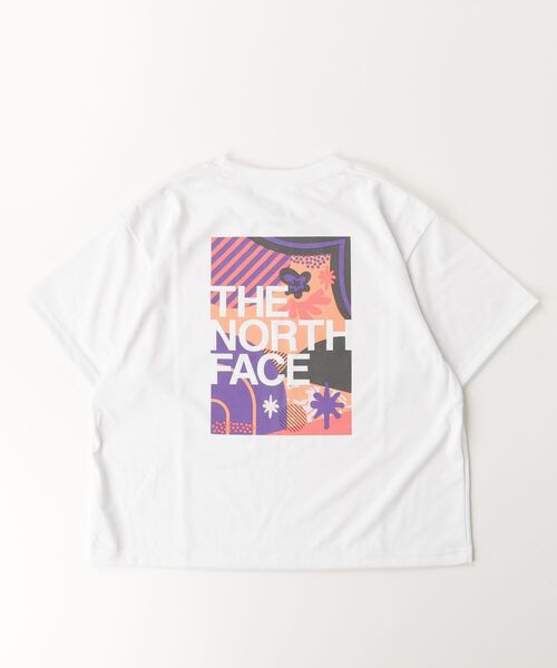 THE NORTH FACE（ザノースフェイス）の「ザ ノース フェイス THE NORTH FACE S/S Back Graphic Wide Tee ショートスリーブバックグラフィックワイドティー（Tシャツ/カットソー・キッズ・ホワイト/ホワイト×ホワイト・130cm/140cm/150cm）」の4枚目の写真