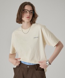 SILVER PLATE DAMEGE T-SHIRT / シルバープレートダメージTシャツ