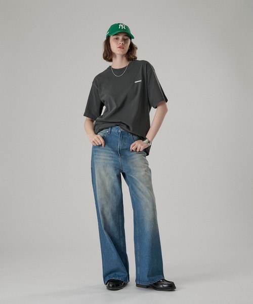 ONCILY(オンシェリー)の「SILVER PLATE DAMEGE T-SHIRT / シルバープレートダメージTシャツ(Tシャツ/カットソー・メンズ・ベージュ/ネイビー/ブルー系その他/ブラック/ブラック系その他・SMALL/MEDIUM/LARGE)」の12枚目の写真