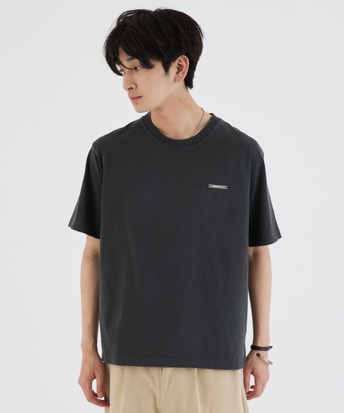 ONCILY(オンシェリー)の「SILVER PLATE DAMEGE T-SHIRT / シルバープレートダメージTシャツ(Tシャツ/カットソー・メンズ・ベージュ/ネイビー/ブルー系その他/ブラック/ブラック系その他・SMALL/MEDIUM/LARGE)」の18枚目の写真