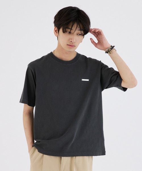 ONCILY(オンシェリー)の「SILVER PLATE DAMEGE T-SHIRT / シルバープレートダメージTシャツ(Tシャツ/カットソー・メンズ・ベージュ/ネイビー/ブルー系その他/ブラック/ブラック系その他・SMALL/MEDIUM/LARGE)」の19枚目の写真