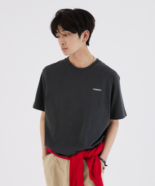 ONCILY(オンシェリー)の「SILVER PLATE DAMEGE T-SHIRT / シルバープレートダメージTシャツ(Tシャツ/カットソー・メンズ・ベージュ/ネイビー/ブルー系その他/ブラック/ブラック系その他・SMALL/MEDIUM/LARGE)」の16枚目の写真