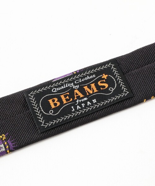 BEAMS PLUS（ビームスプラス）の「Silk Tie Crest Shield（ネクタイ・メンズ・ワイン/ブラック/ネイビー/グリーン・ONE SIZE）」の6枚目の写真