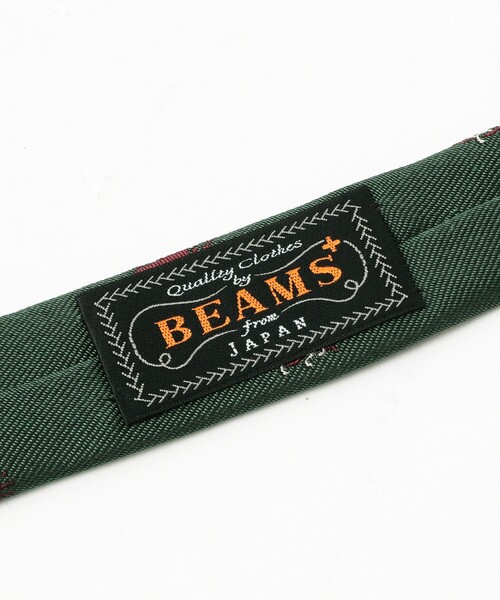 BEAMS PLUS（ビームスプラス）の「Silk Tie Crest Shield（ネクタイ・メンズ・ワイン/ブラック/ネイビー/グリーン・ONE SIZE）」の12枚目の写真
