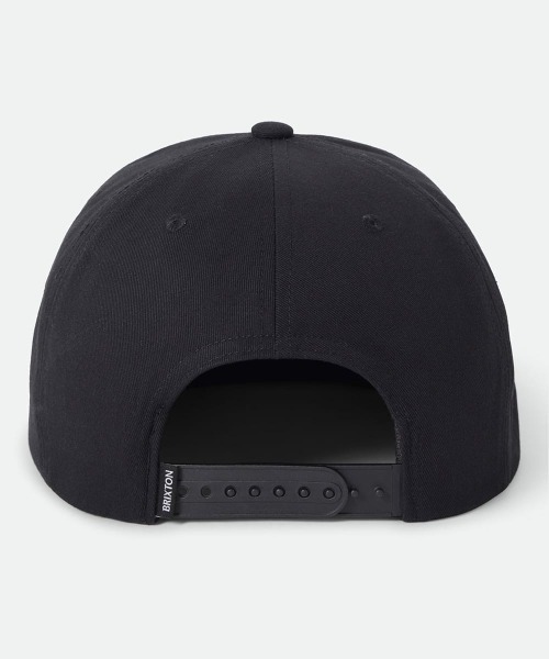 BRIXTON(ブリクストン)の「BRIXTON 45 X MP SNAPBACK / ブリクストン(キャップ・レディース・ブラック・O/S)」の3枚目の写真