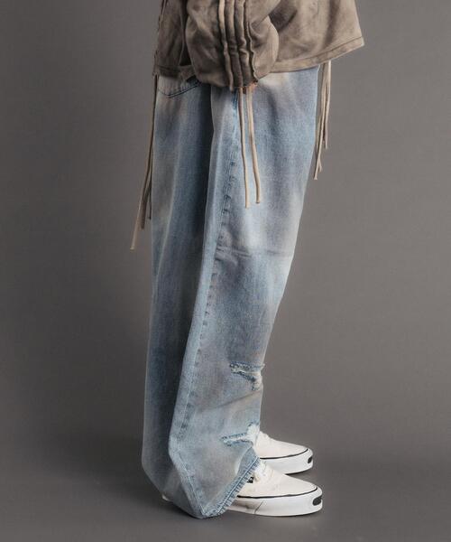 FR(13)NDS(フレンズ)の「FR(13)NDS/フレンズ/ICE BLUE DENIM PT(デニムパンツ・メンズ・ブルー・L/M)」の15枚目の写真