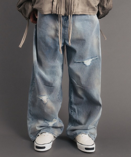 FR(13)NDS（フレンズ）の「FR(13)NDS/フレンズ/ICE BLUE DENIM PT（デニムパンツ・メンズ・ブルー・L/M）」の9枚目の写真