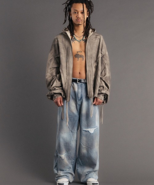 FR(13)NDS（フレンズ）の「FR(13)NDS/フレンズ/ICE BLUE DENIM PT（デニムパンツ・メンズ・ブルー・L/M）」の6枚目の写真