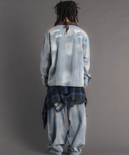 FR(13)NDS（フレンズ）の「FR(13)NDS/フレンズ/ICE BLUE DENIM PT（デニムパンツ・メンズ・ブルー・L/M）」の3枚目の写真