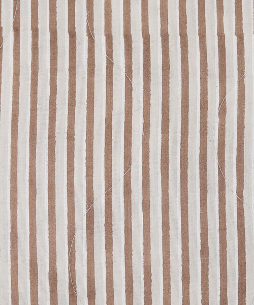 collex（コレックス）の「【26SS新色】ブロックプリント キルトクッションカバー 45×45（クッション/クッションカバー・レディース・イエロー/ブラウン・フリー）」の17枚目の写真