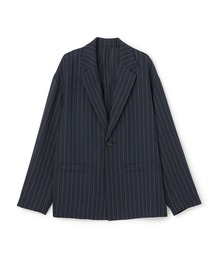 【値下げしました】Heve美品HANABIRATRENCH ネイビー ジャケット セール】uncrave｜アンクレイヴのテーラードジャケット（ブルー