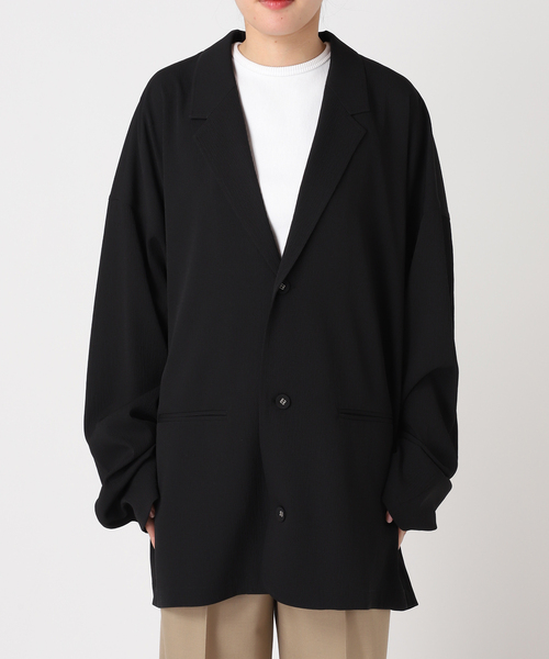 CITYSHOP（シティーショップ）の「OVER ジャケット（テーラードジャケット・レディース・ブラック/ピンク・FREE）」の18枚目の写真